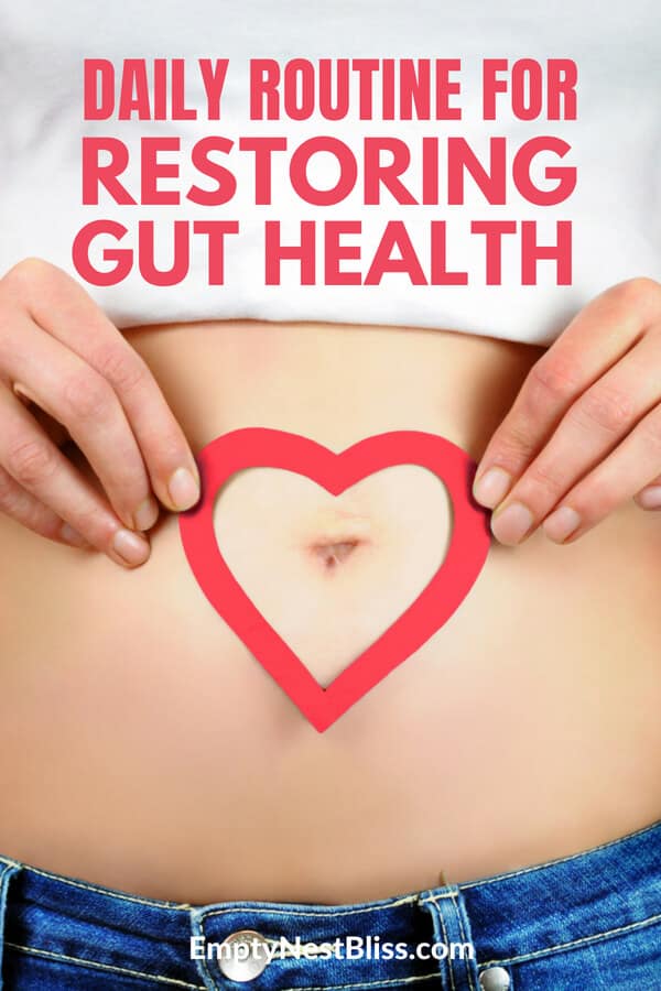 Improving your gut health with a simple daily routine.