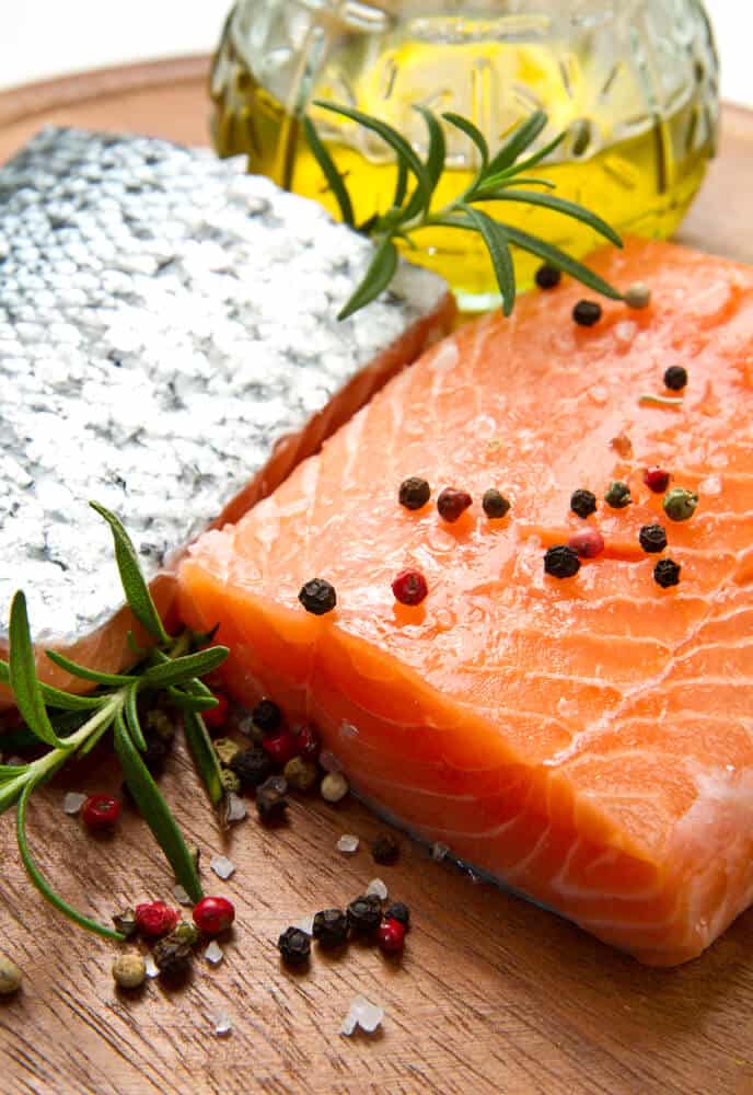benefits of omega 3 for skin come from fatty fish like salmon